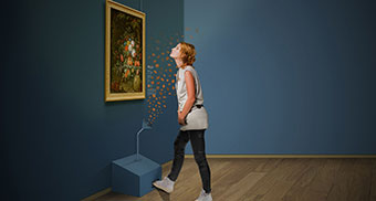 Mauritshuis展览让参观者闻到艺术品